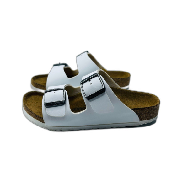 Birkenstock Kids Arizona Sandals White Size 29 (11-11.5) - Picture 2 of 10